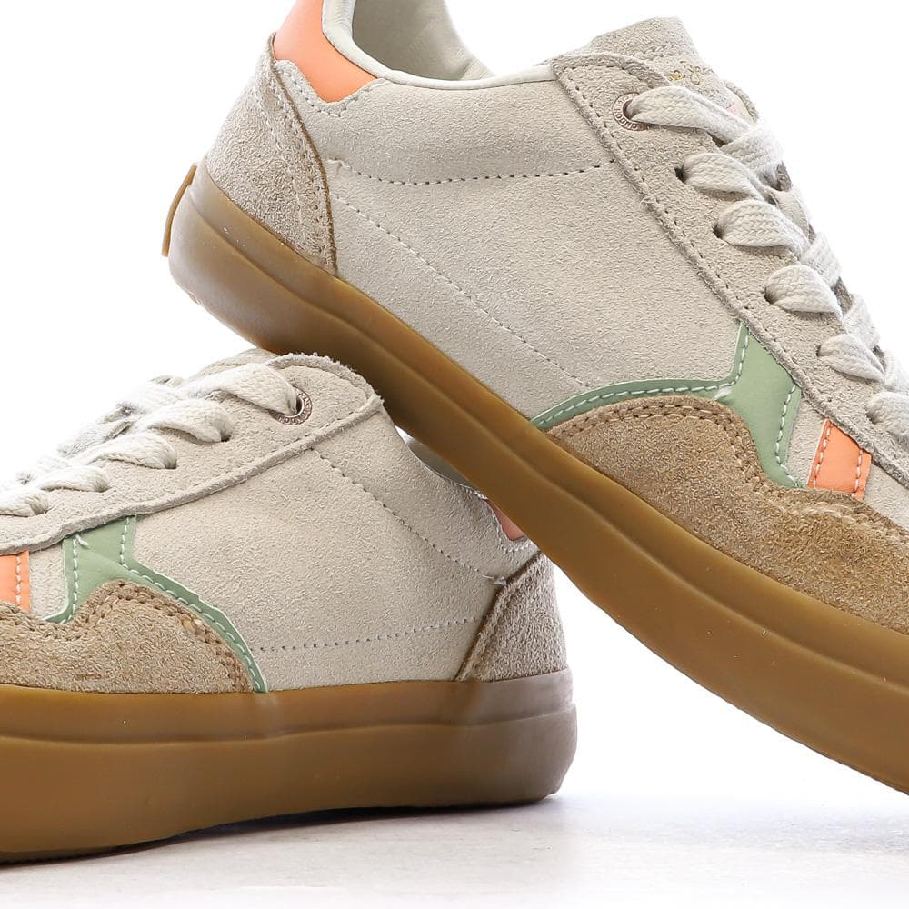 Baskets Beige/Rose Femme Pepe Jeans Travis 7