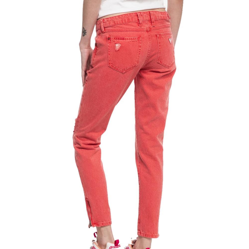 Jean Skinny Rouge Femme Guess Marilyn 2