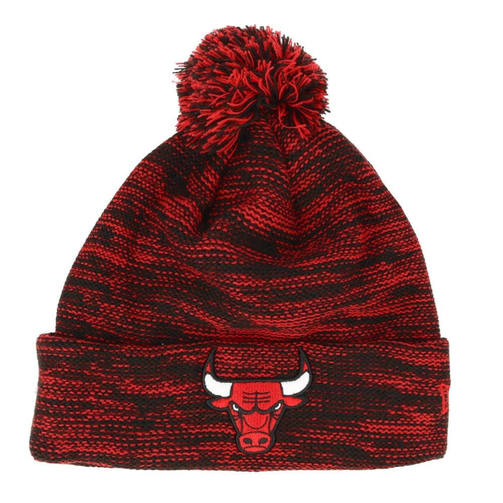 Bonnet Rouge/Noir Homme New Era Marl 1