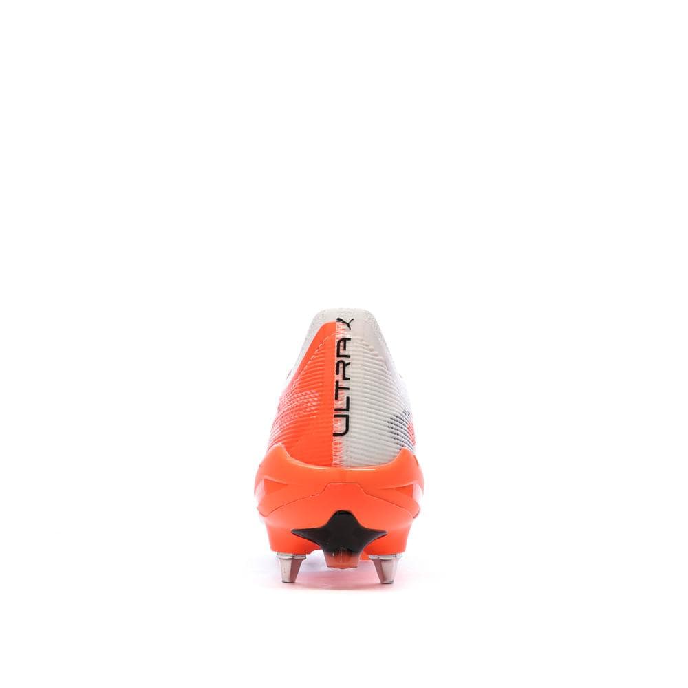 Chaussures de football Blanches/Orange Homme Puma Ultra 5 Ultimate 3