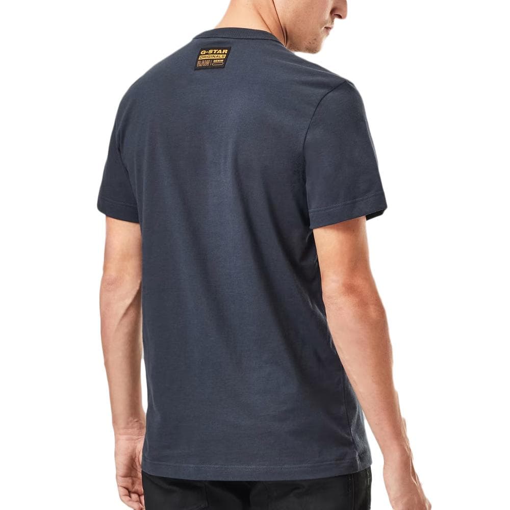 T-shirt Marine Homme G-Star Denim 2