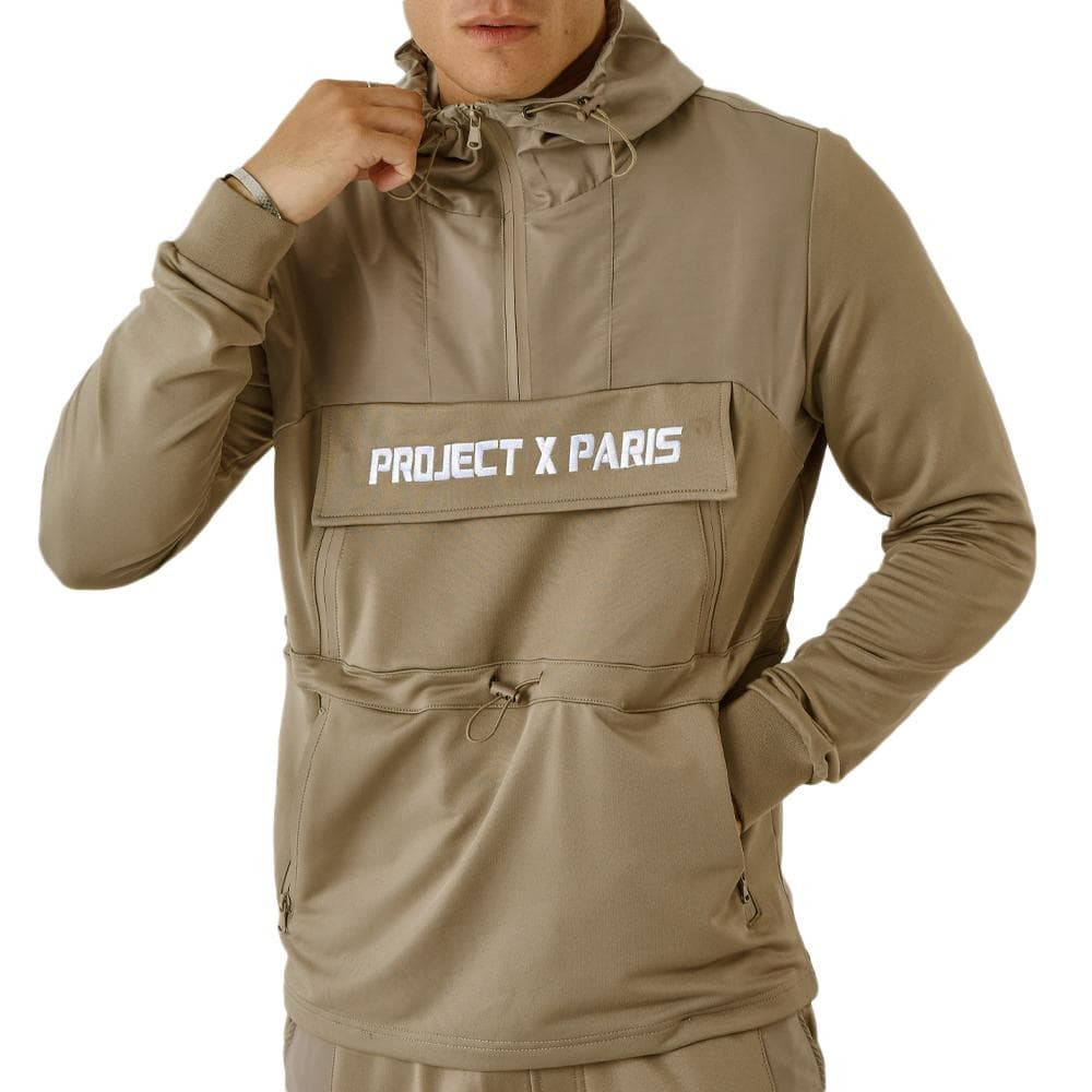 Sweat à Capuche Marron Homme Project X Paris 2322010 1