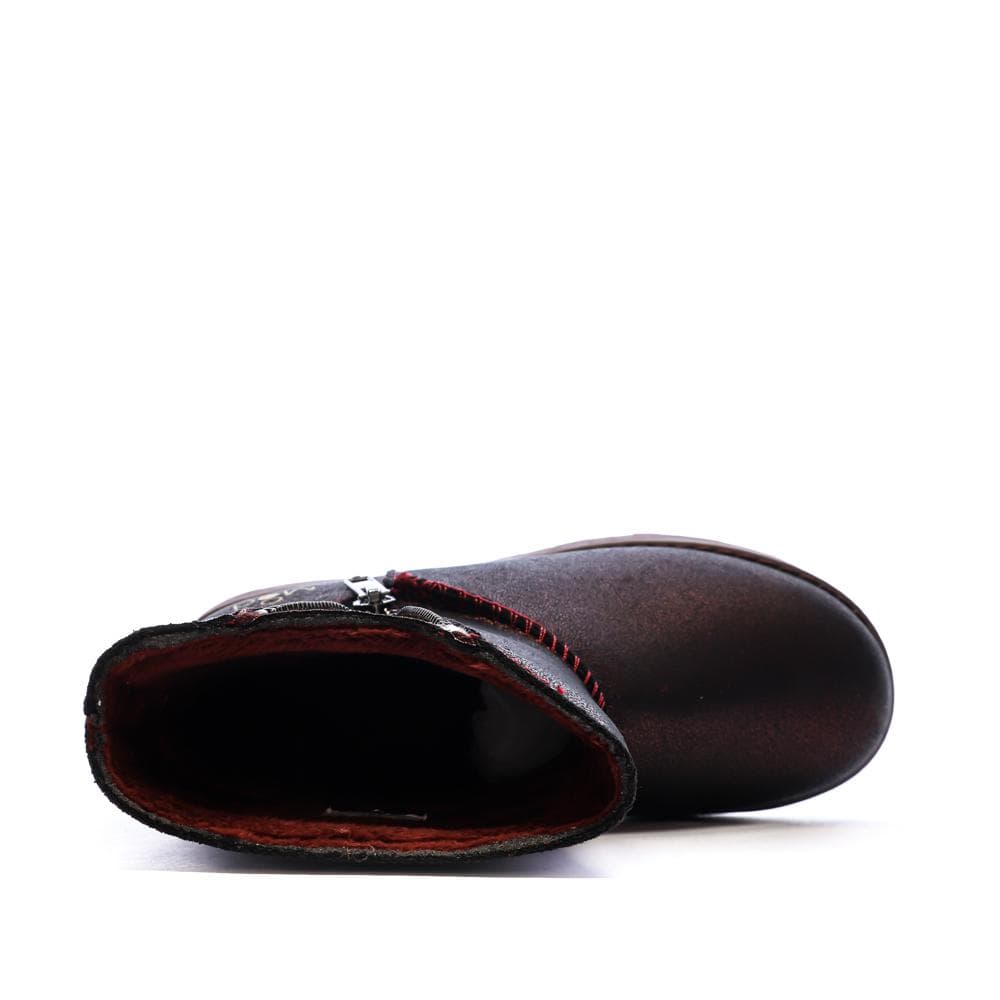 Boots Bordeaux Fille Mod8 Aldize 880130 4