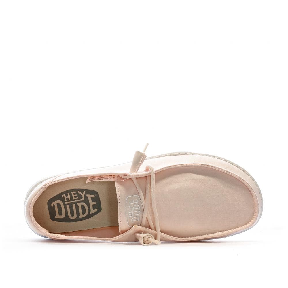 Chaussures Rose Femme Hey Dude Wendy Slub Canvas 4