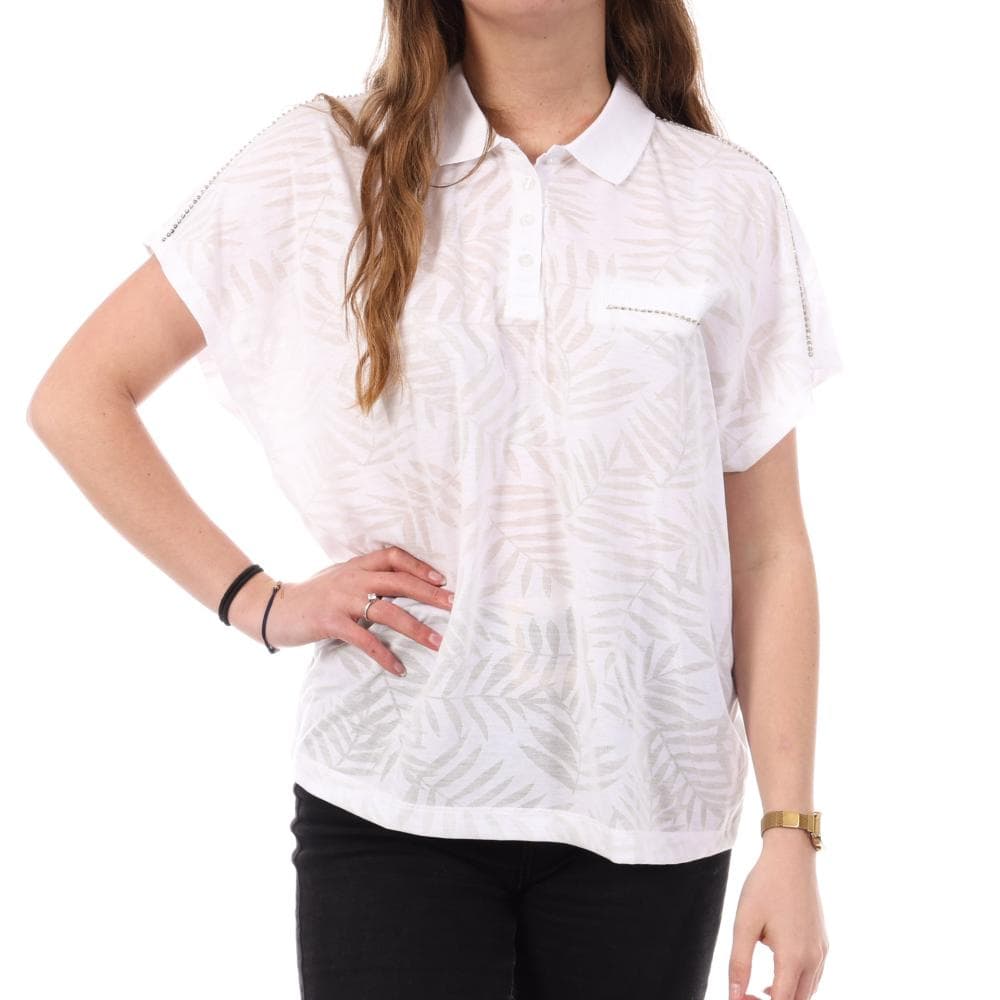 Polo Blanc Femme Kaporal FUR 1