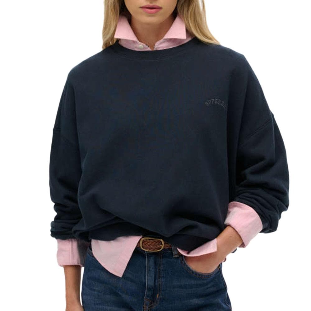 Sweat Marine Femme Superdry Essential 1