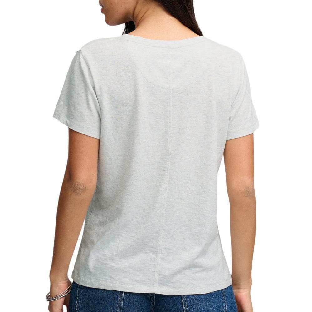 T-Shirt Gris Femme Superdry Studioss 2
