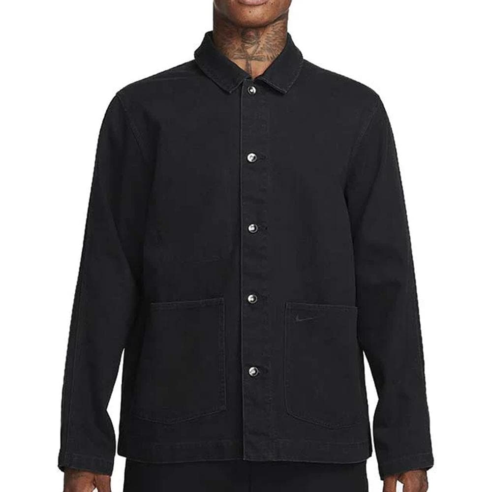Veste en Jean Noir Homme Nike Chore Coat 1