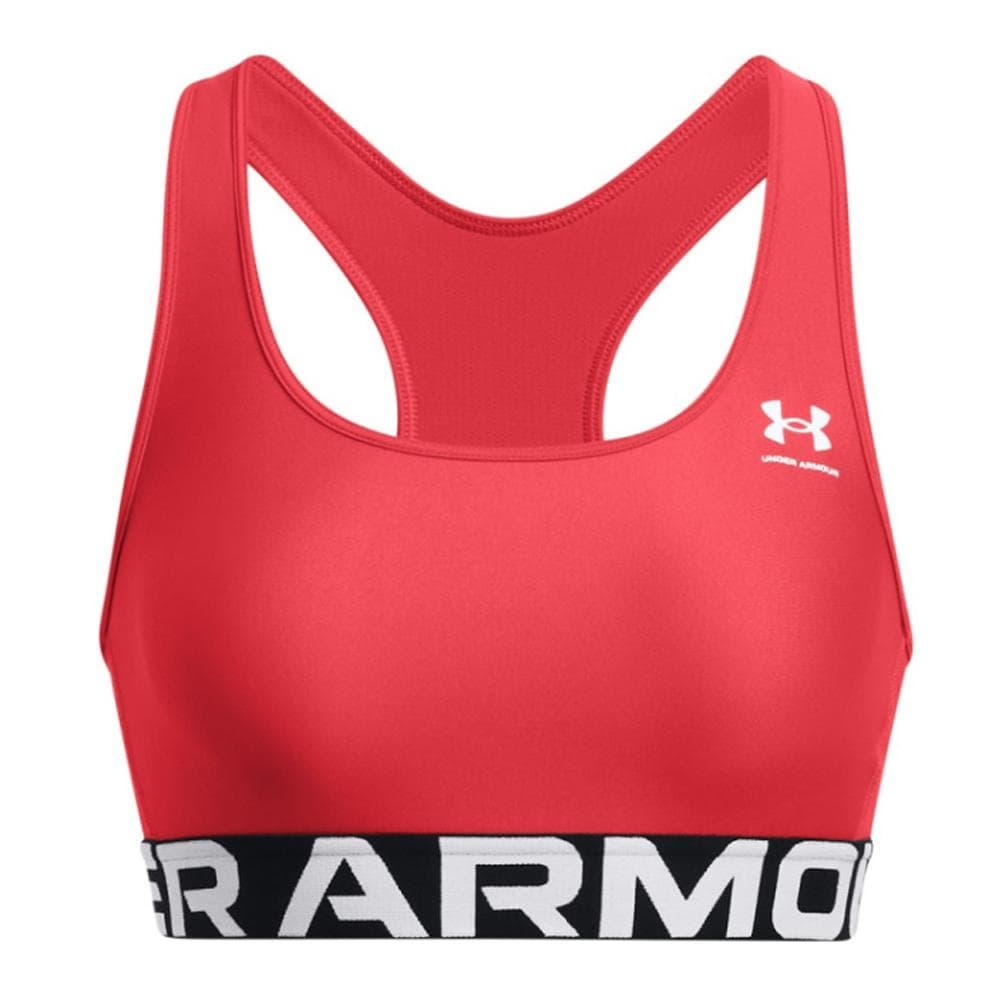 Brassière Rouge Femme Under Armour Authentics 1
