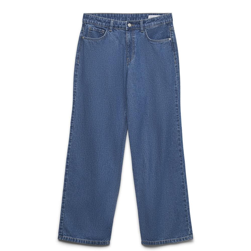 Jean Loose Bleu Femme Vero Moda Asta Straight 1