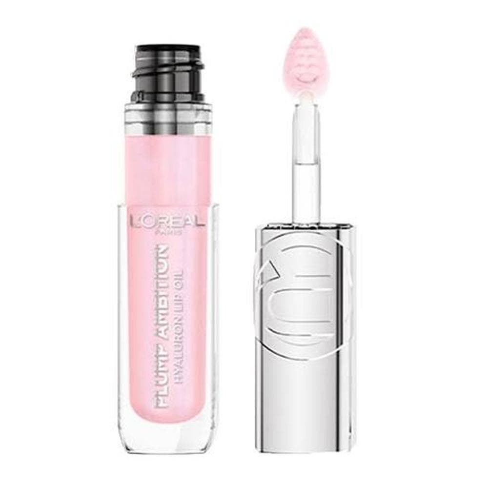 Huile à Lèvres Repulpante Plump Ambition Hyaluron Lip L'Oréal Paris 101 Cristal Clear 1