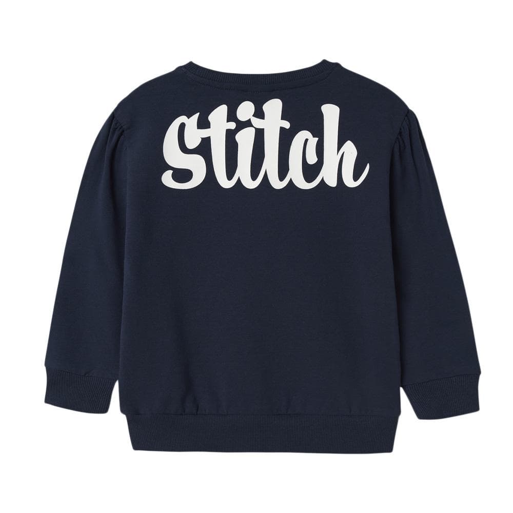 Sweat Marine Fille Name it Stitch 2