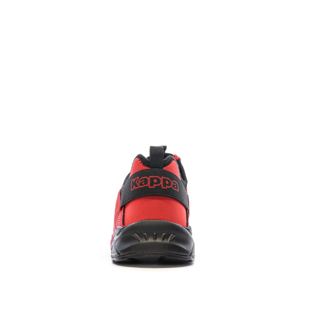 Baskets Noires/Rouge Garçon Kappa San Puerto Lace 3