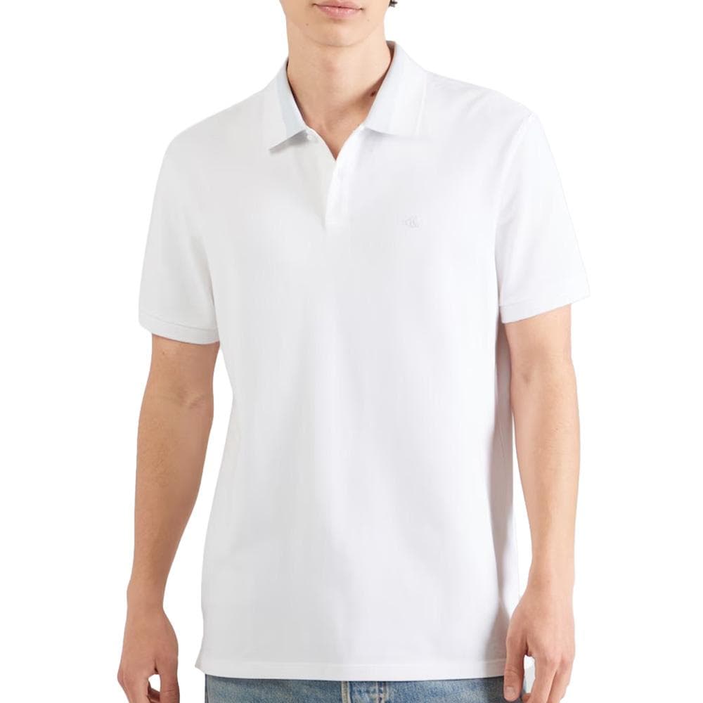 Polo Blanc Homme Calvin Klein Jeans Casual Pique 1