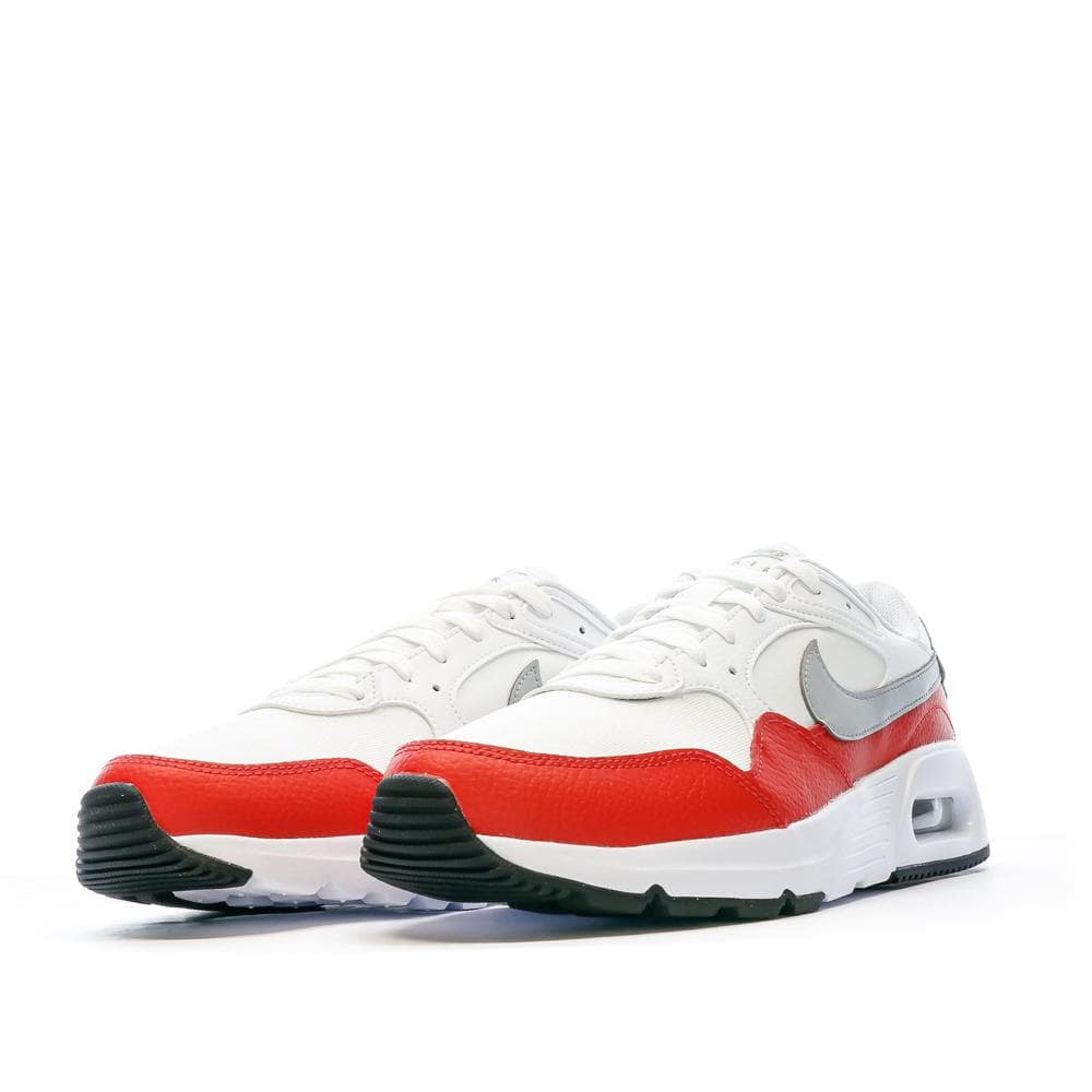 Baskets Blanches/Rouge Homme Nike Air Max 6