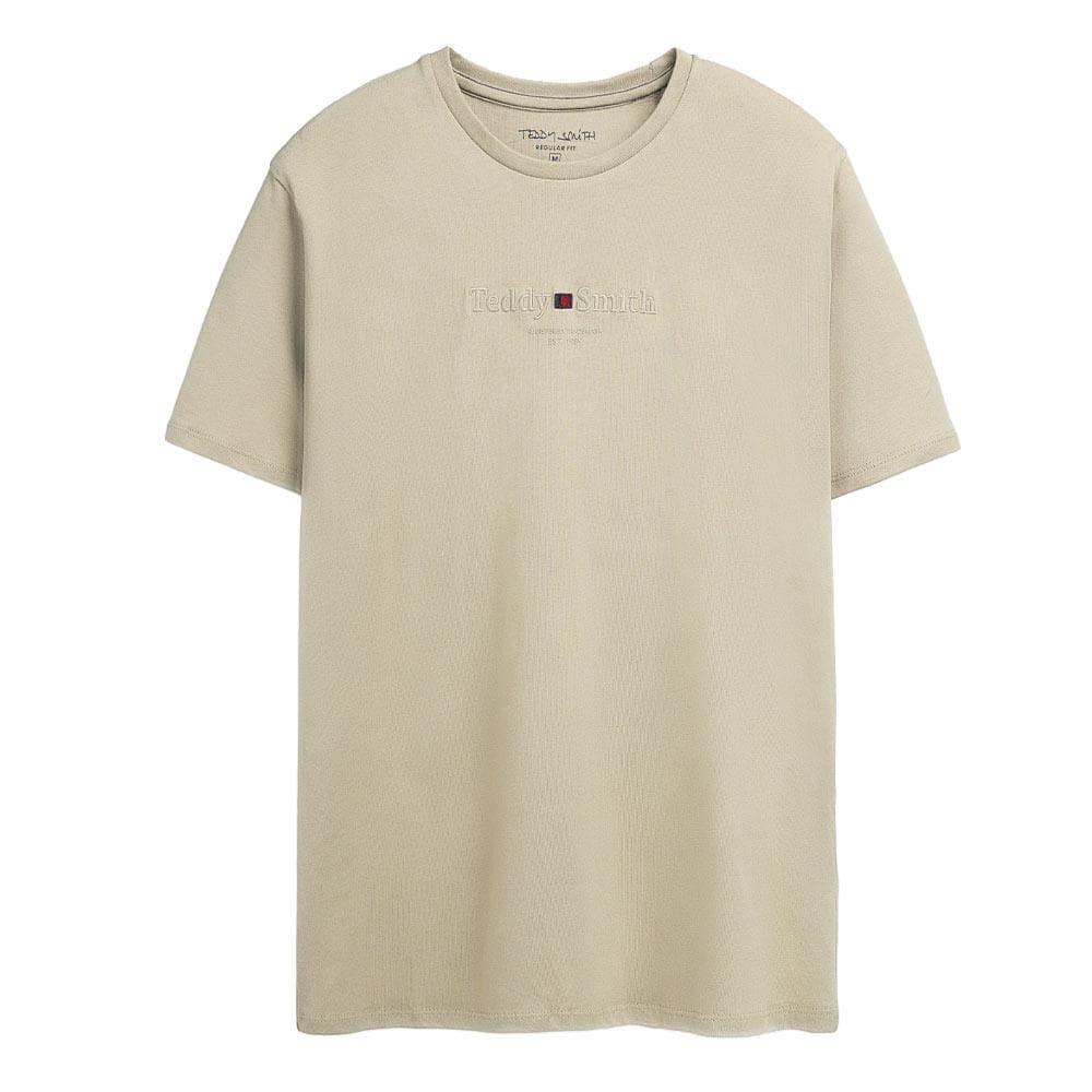 T-shirt Beige Homme Teddy Smith 11017024D0 1