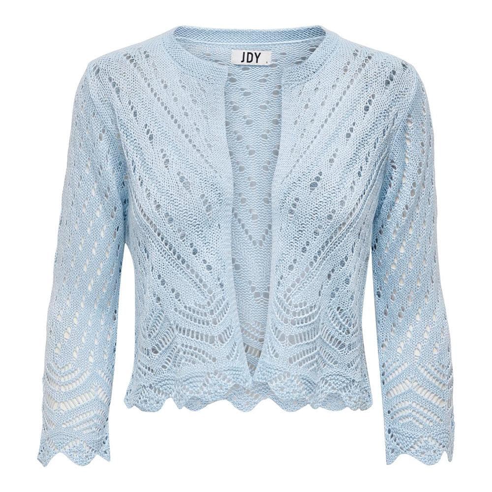 Cardigan Bleu Femme JDY Sun 3/4 Cropped 2