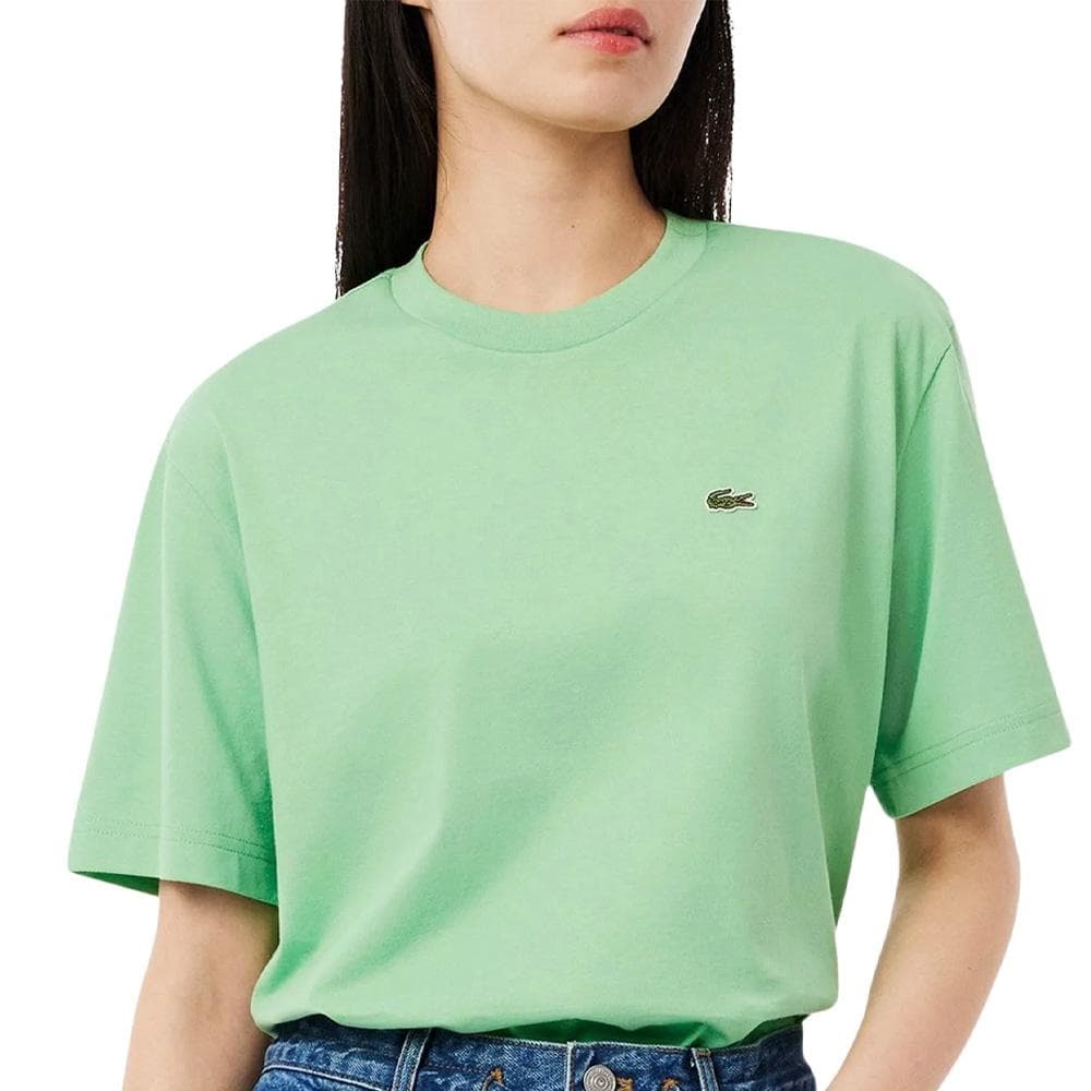 T-shirt Vert Femme Lacoste TF7215 1
