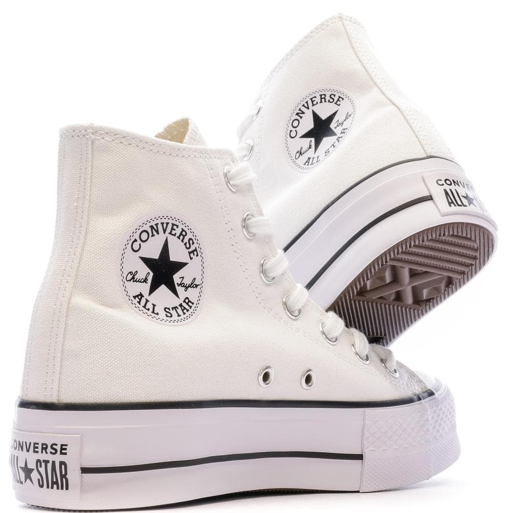 Baskets Blanches Femme Converse Chuck Taylor All Star Platform 7