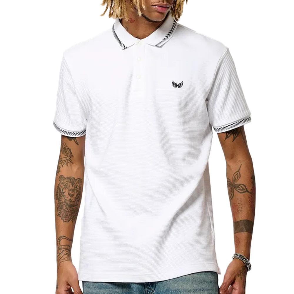 Polo Blanc Homme Kaporal TIRUE 1