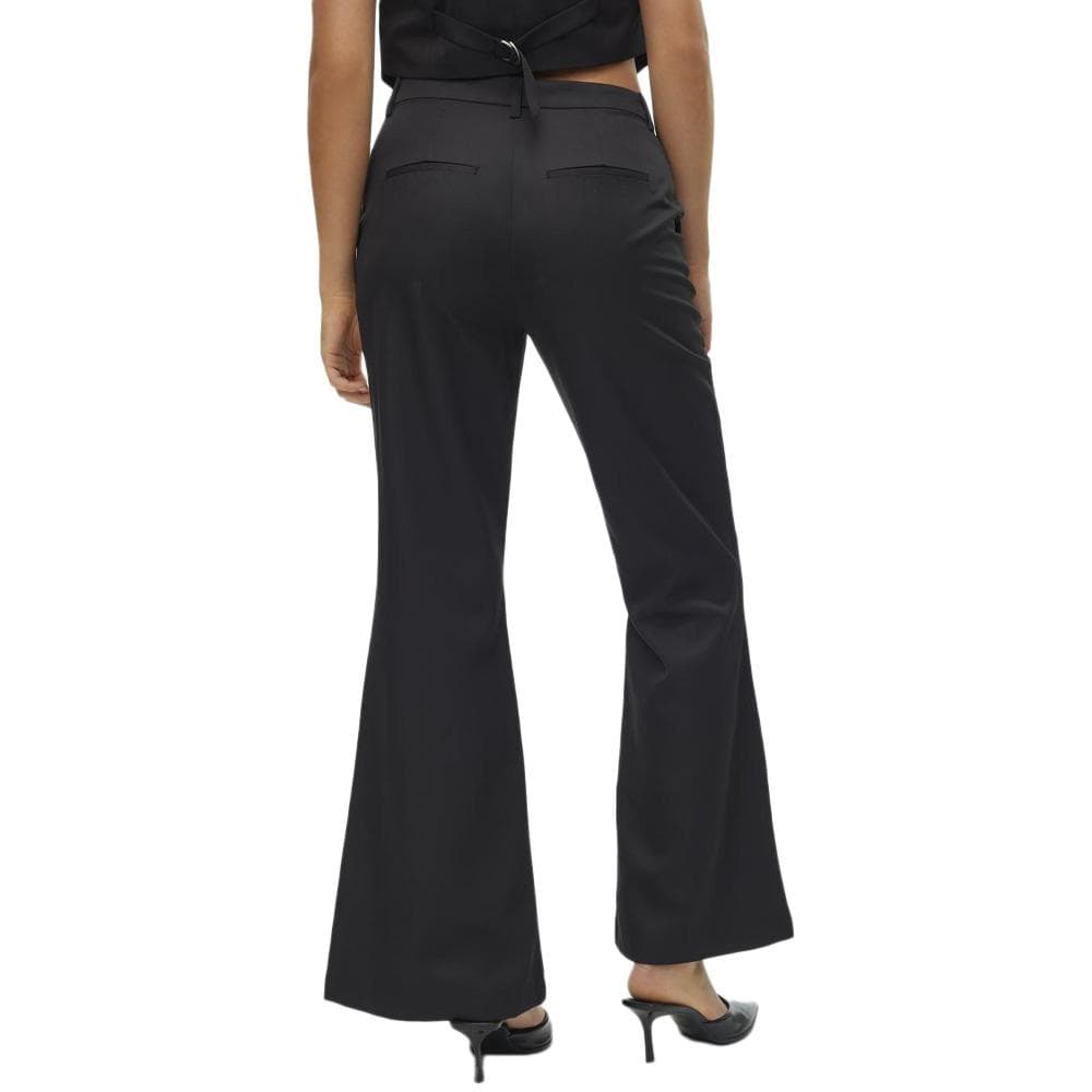 Pantalon à Pinces Noir Femme Vero Moda Tara 2
