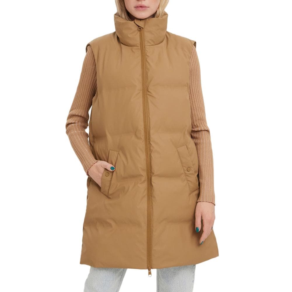 Doudoune sans manche Marron Femme Vero Moda Coated TGY 1