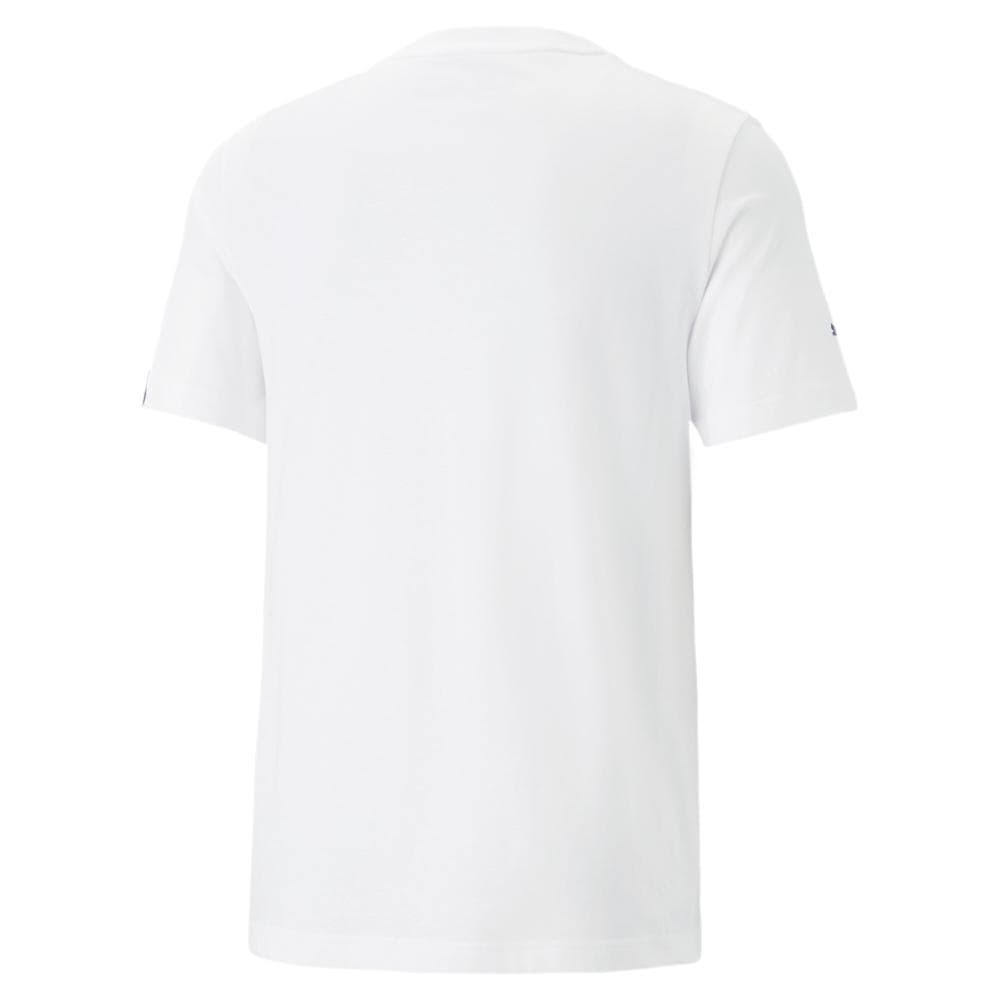 T-shirt Blanc Homme Puma Bmw Mms Car Graphic 2