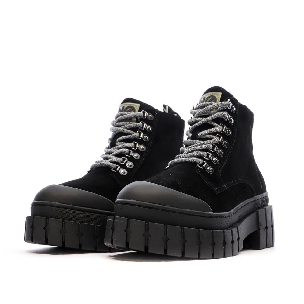 Boots Noires Femme No Name Kross Low KNXE-VS04-15 6
