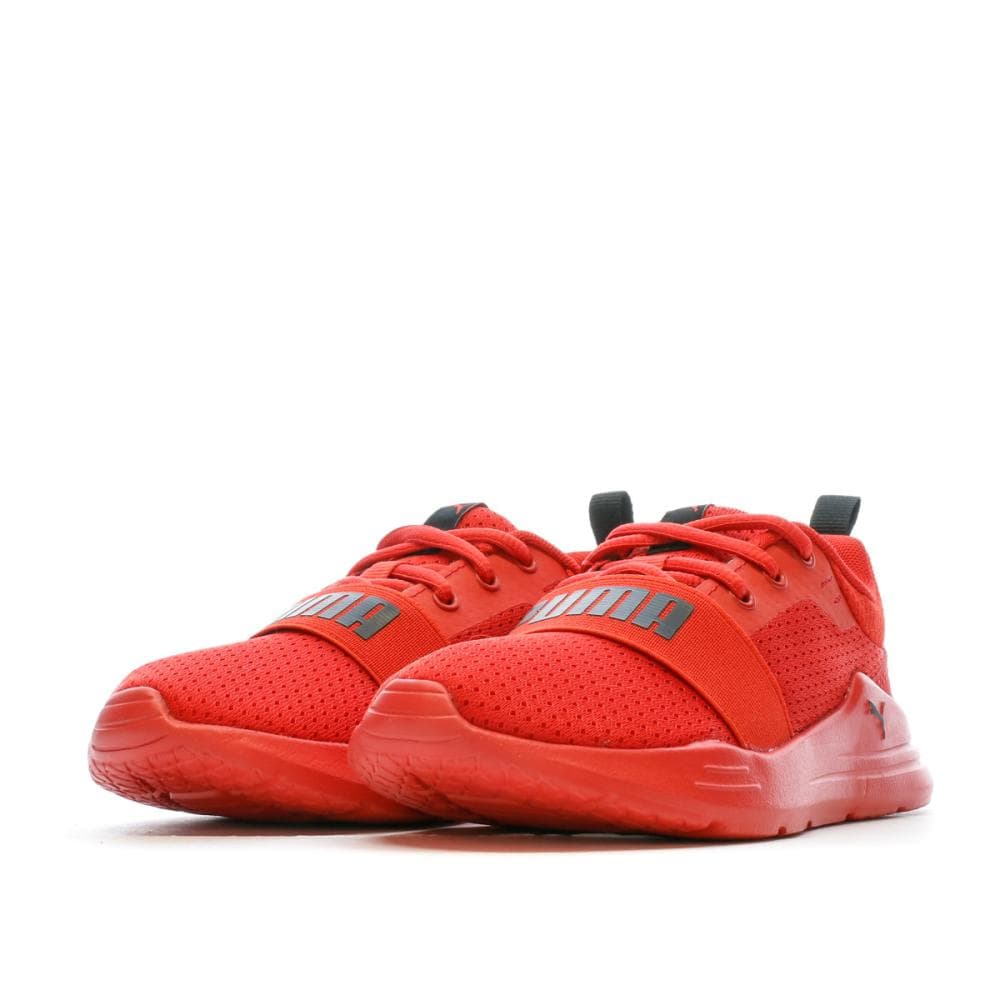 Baskets Rouge Garçon Puma Wired 6