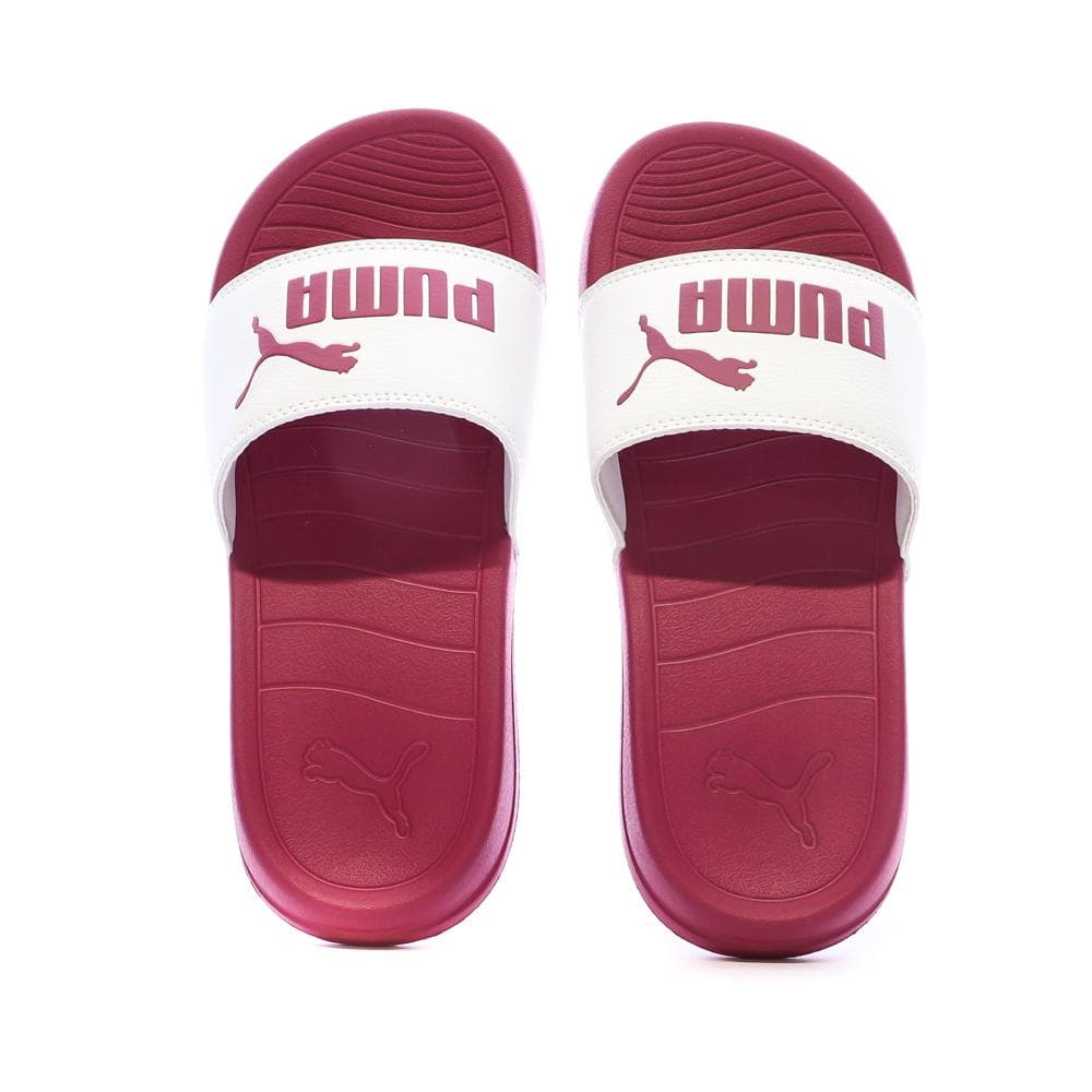 Claquettes Rose/Blanc Femme Puma Popcat 3