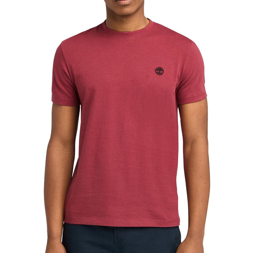T-Shirt Bordeaux Homme Timberland Sleeve TB0 1