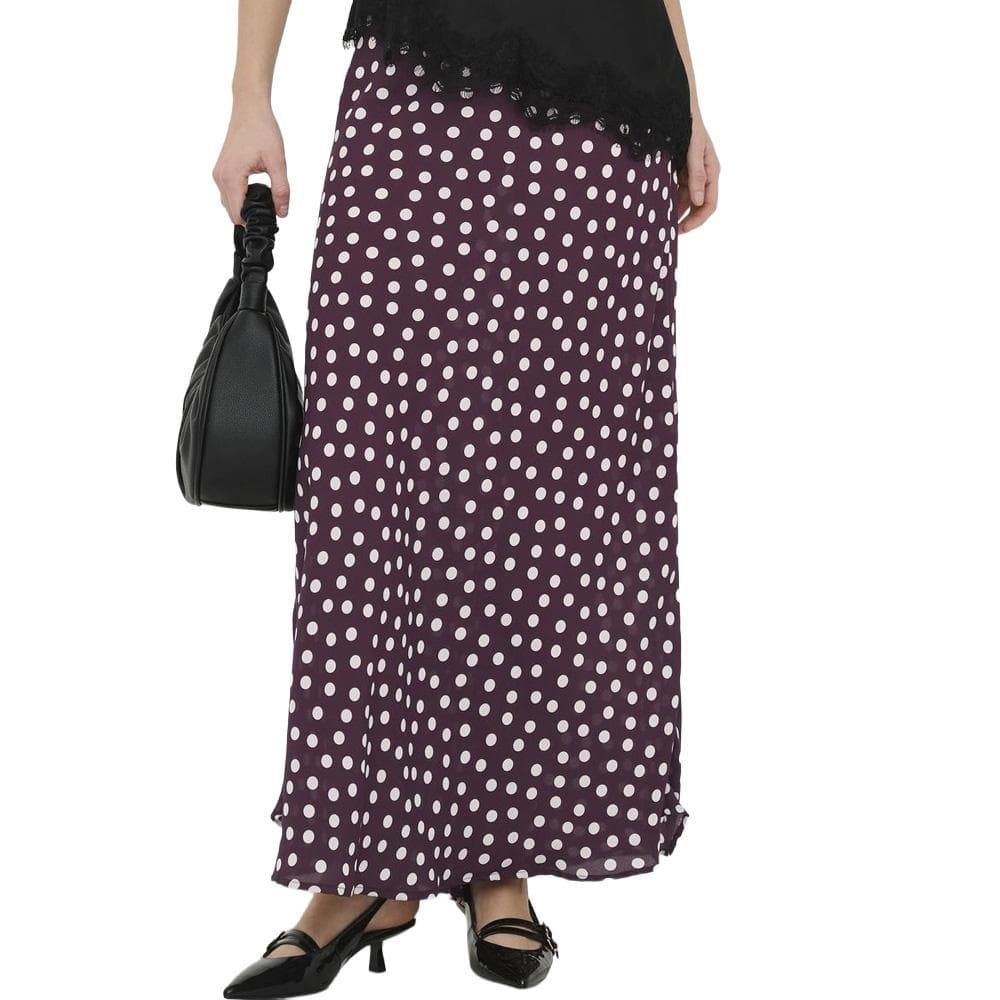 Jupe Prune à Pois Femme JDY Vera 1