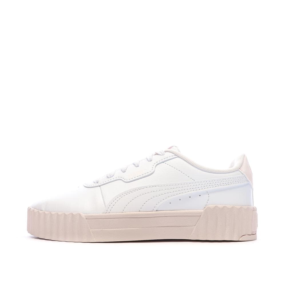 Baskets Blanches/Roses Femme Puma Carina 3.0 Cutie 1