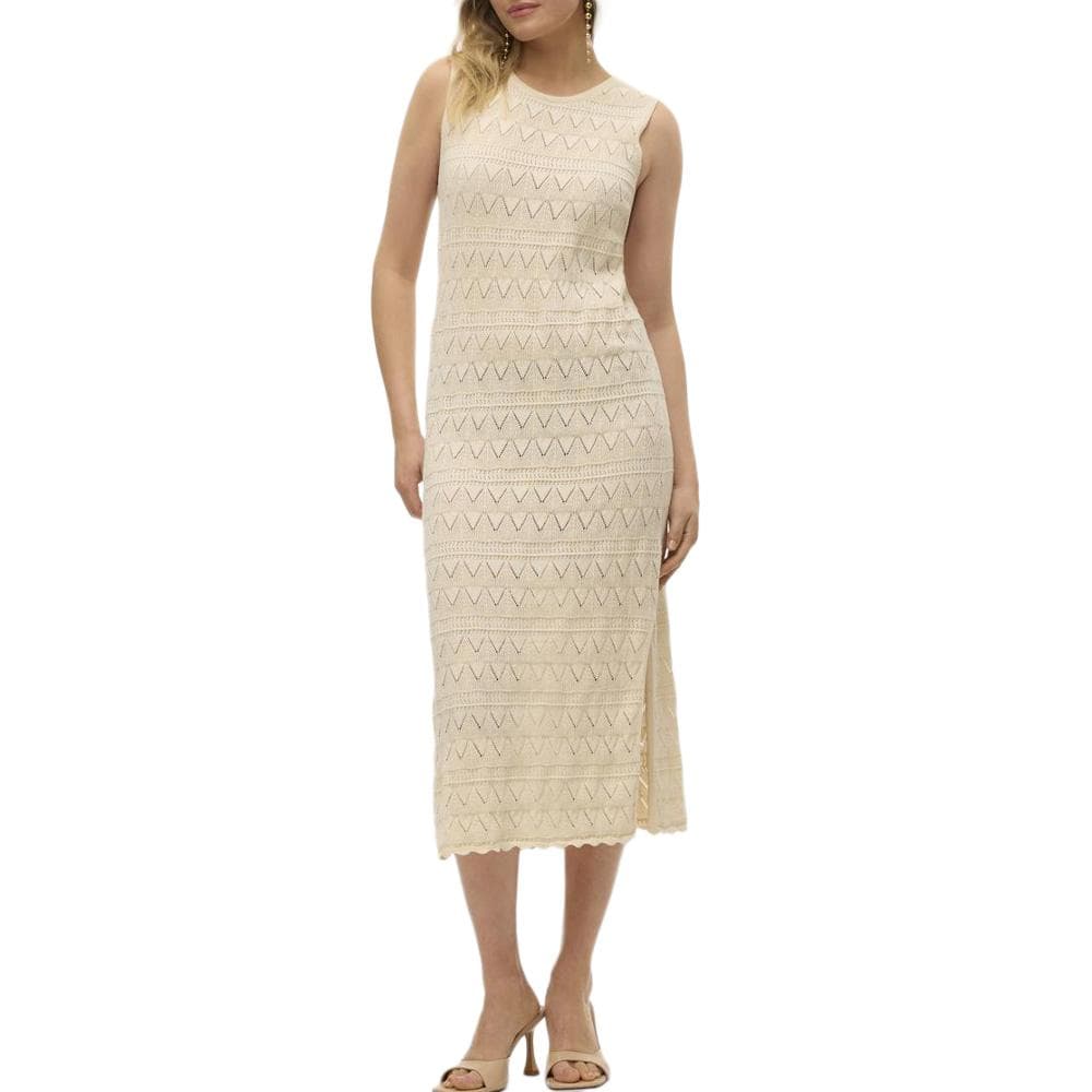 Robe Beige Femme Vero Moda Bali 1