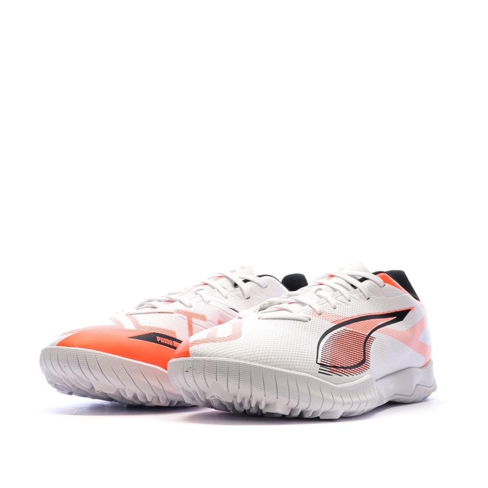 Chaussures de Football Blanches/Oranges Homme Puma Ultra 5 6