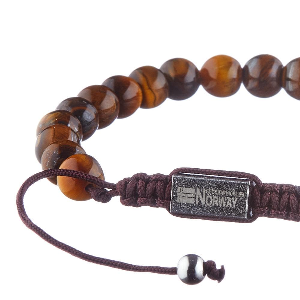 Bracelet Perles Marron Homme Geographical Norway 315048 3