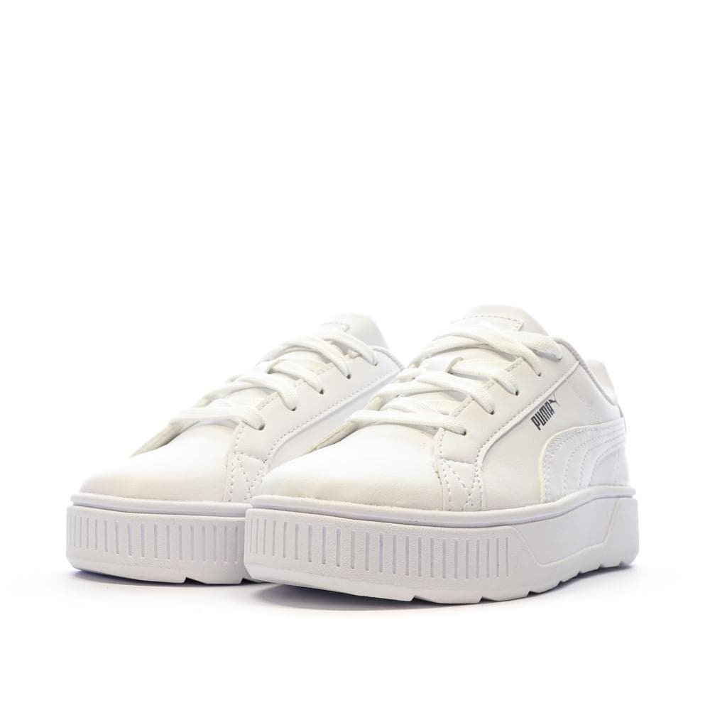 Baskets Blanches Fille Puma Karmen 6