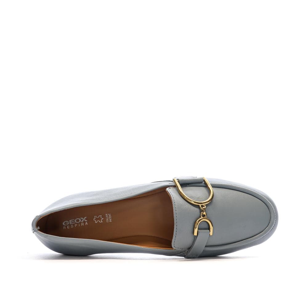 Mocassin Bleu Femme Geox Palmaria 4