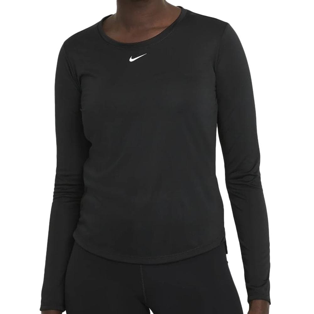 T-shirt Manches Longues de Sport Noir Femme Nike Top 1