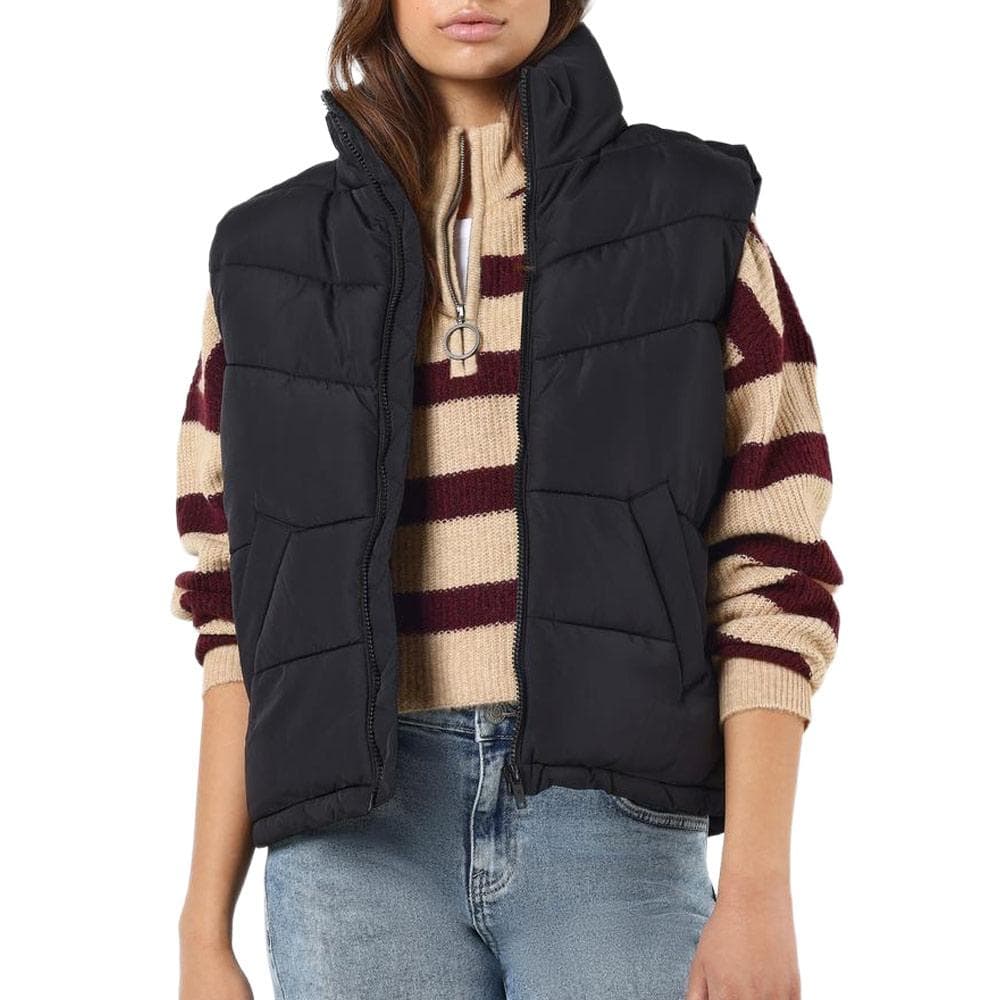 Doudoune Sans Manches Noir Femme Noisy May Dalcon 1