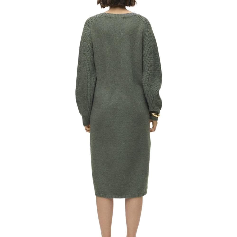 Robe Pull Verte Femme Vero Moda Enya 2