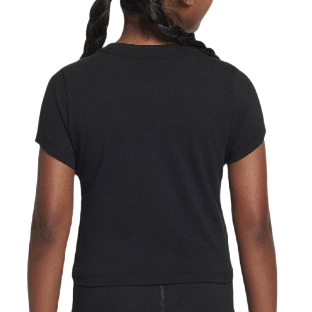 T-shirt Noir Fille Nike Slim Mod Crop 2