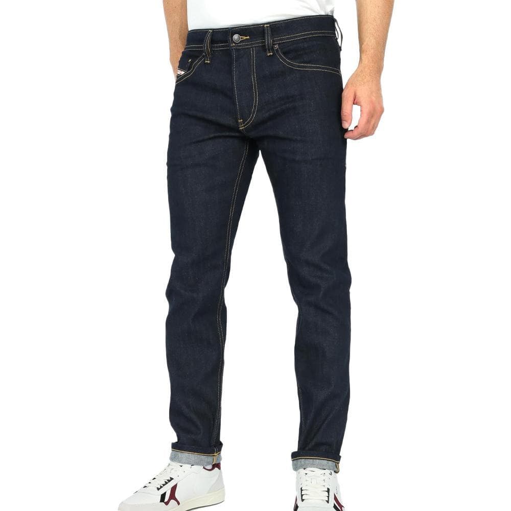 Jean Slim Bleu Foncé Homme Diesel Pantaloni 1