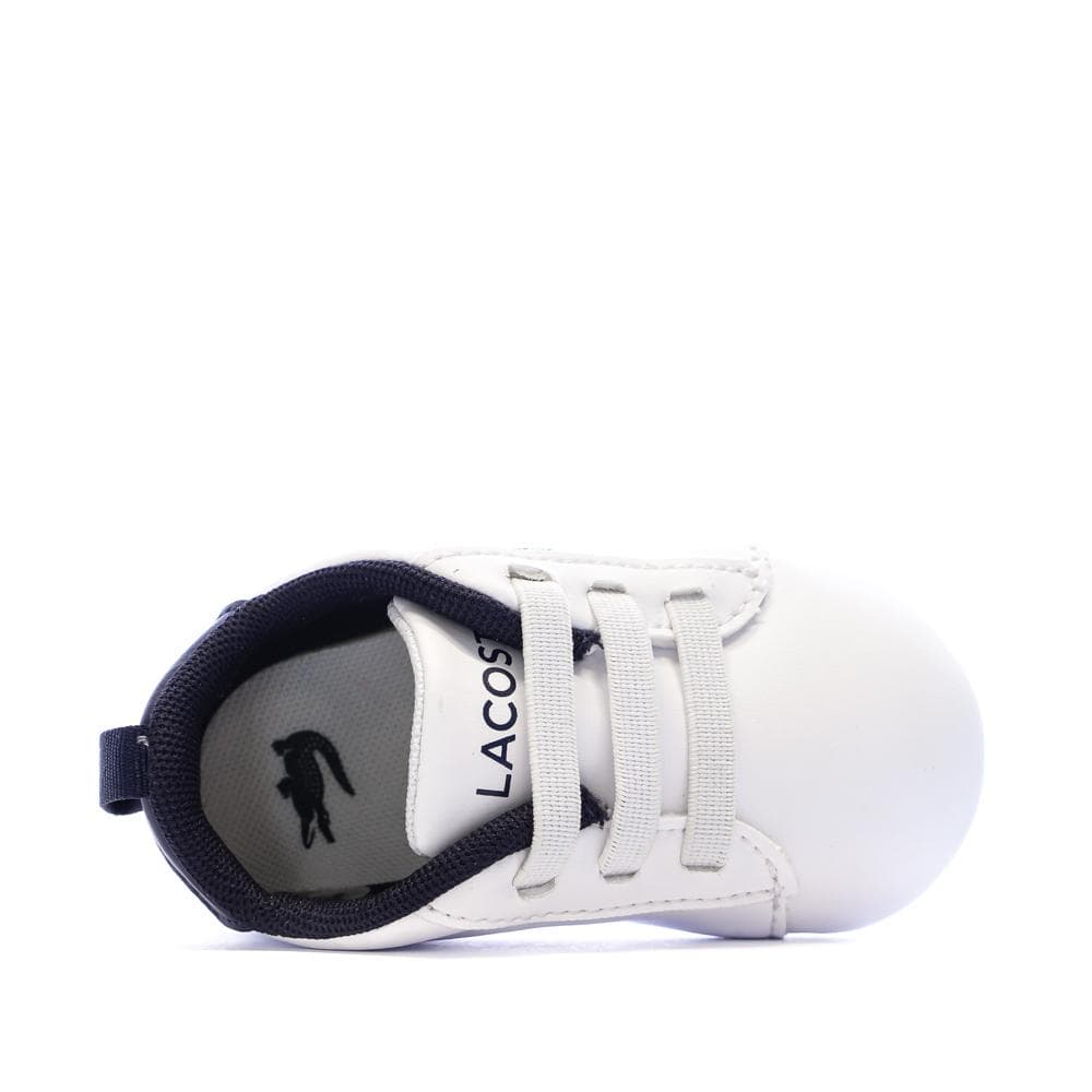 Baskets Blanches/Marine Bébé Lacoste Carnaby Set 225 4