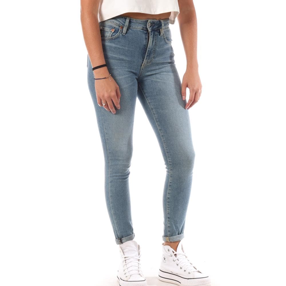 Jean Skinny Bleu Femme Superdry Vintage High Rise 1
