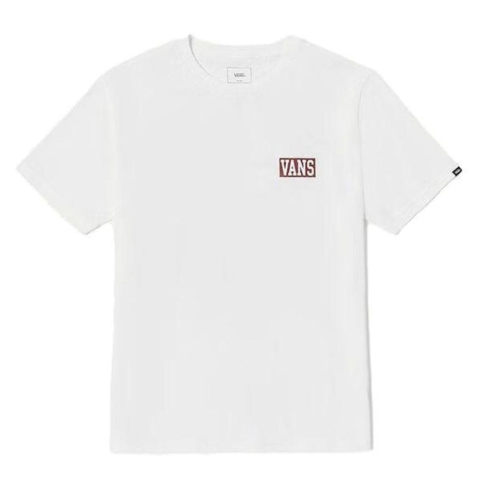 T-Shirt Blanc Homme Vans Logo 1