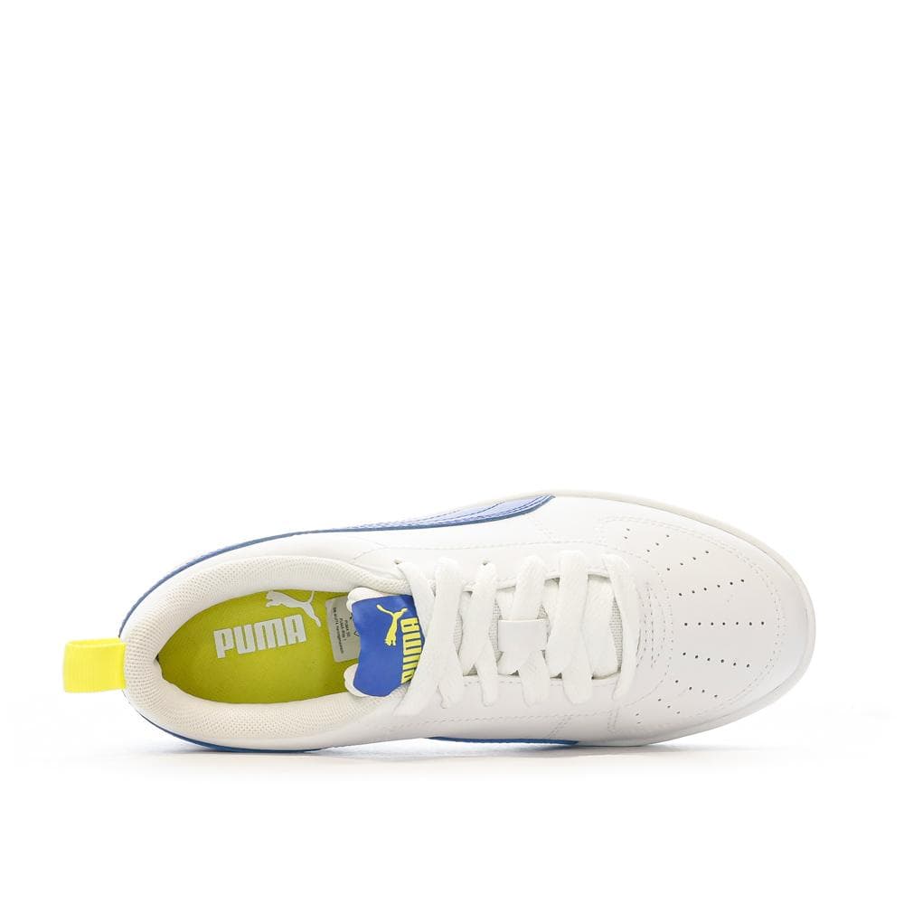 Baskets Blanches/Bleu Femme Puma Rickie 4