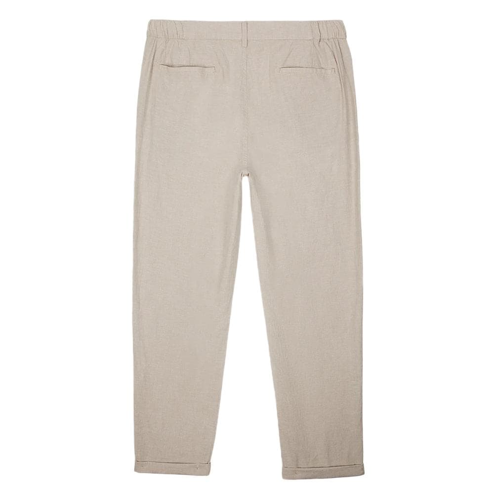 Pantalon Fluide Beige Homme Teddy Smith Linen 2