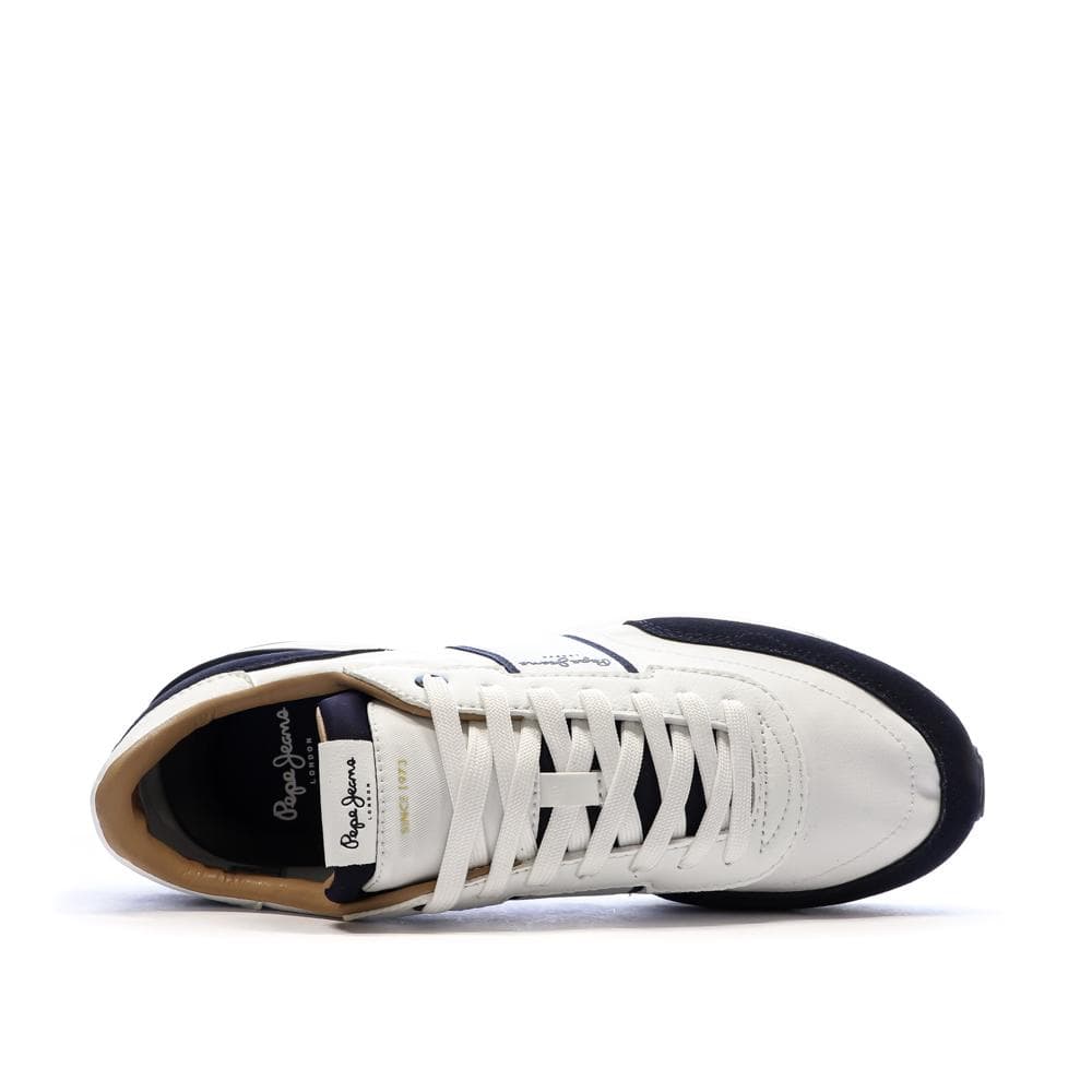 Baskets Blanches/Noires Homme Pepe jeans Buster 4