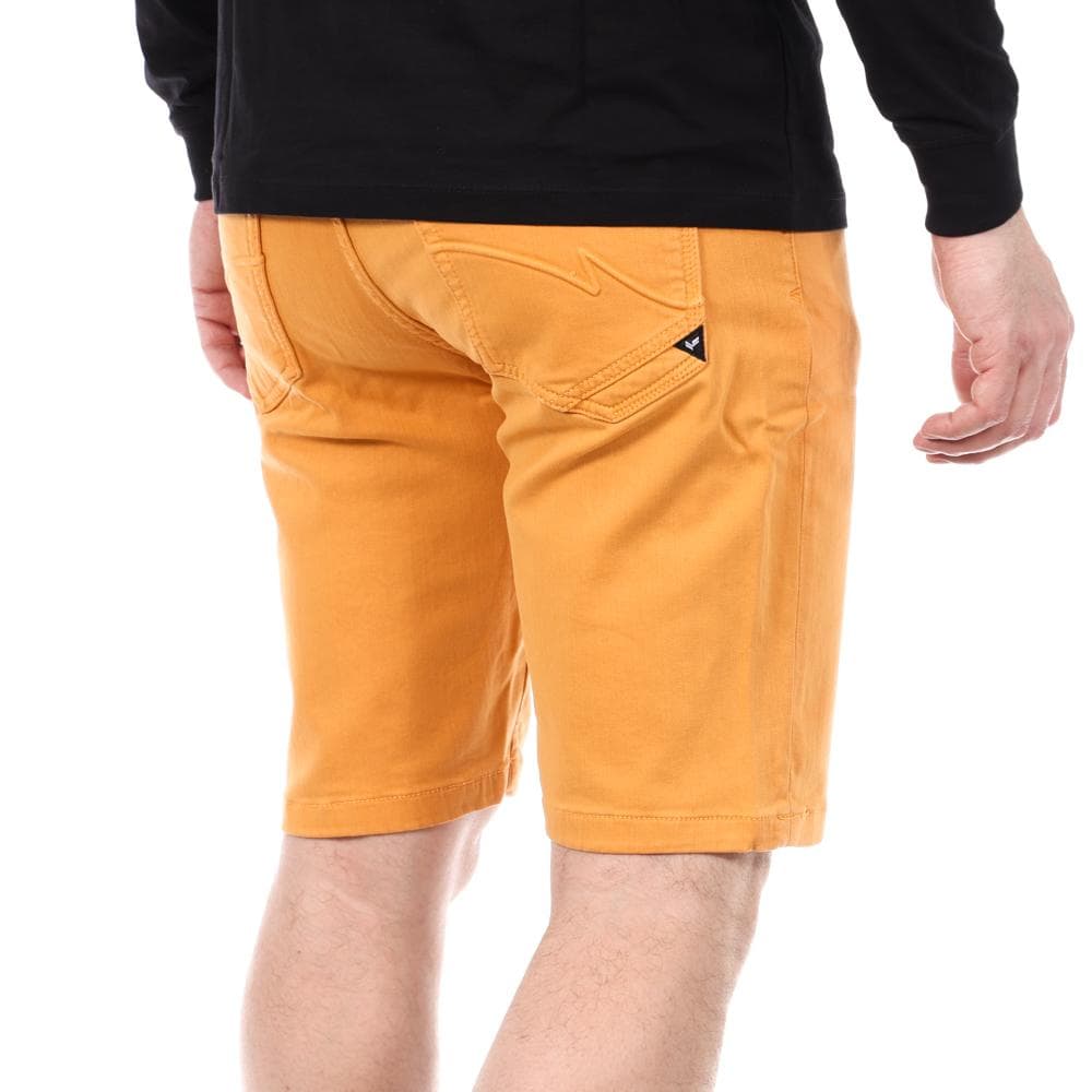 Short en Jean Orange Homme Kaporal VIXTO 2